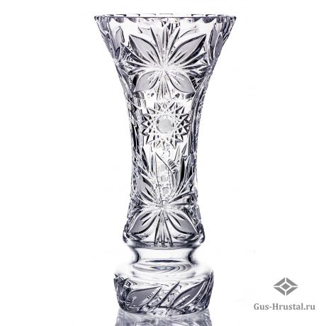 Хрустальная ваза Салют 160714 Бахметьевская артель