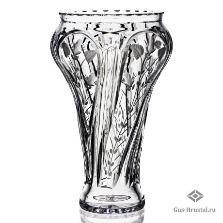 Хрустальная ваза с гравировкой 160473 Бахметьевская артель