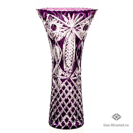 Хрустальная ваза Цветник 870008 Бахметьевская артель