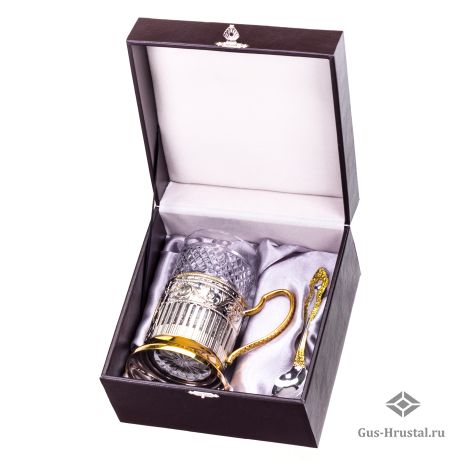 Подарочный футляр для подстаканника, стакана и ложки 960073 Gus-Hrustal.ru