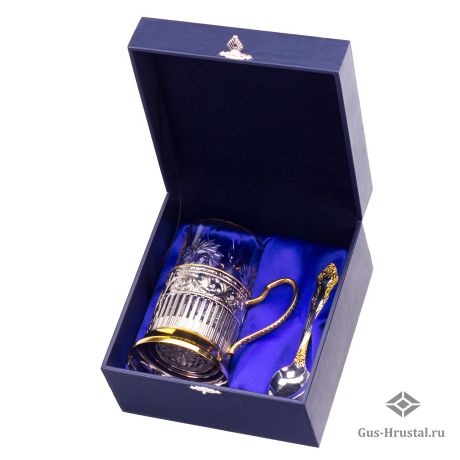 Подарочный футляр для подстаканника, стакана и ложки 960074 Gus-Hrustal.ru