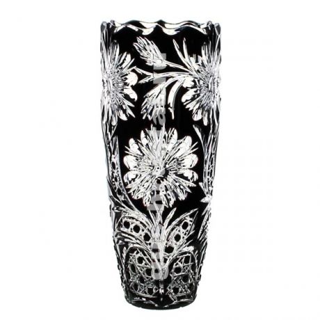 Хрустальная ваза (цветной хрусталь) 119937 Гусь-Хрустальный