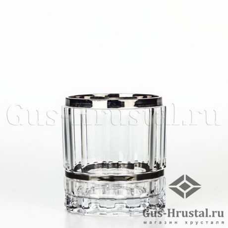 Хрустальные стаканы для виски Платиновая тройка 101760 Бахметьевская артель