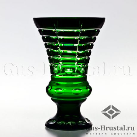 Хрустальная ваза Бавария (цветной хрусталь) 100905 Гусевской Хрустальный завод