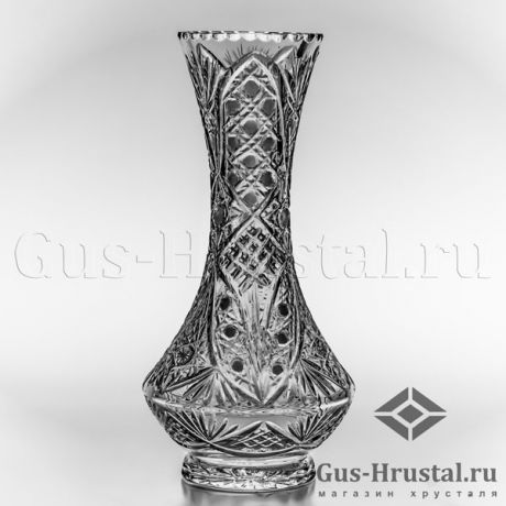 Хрустальная ваза "Гладиолус" 101327 Гусевской Хрустальный завод